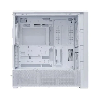 Lian li lancool 217 inf mid tower atx gaming case - white 3 fans included